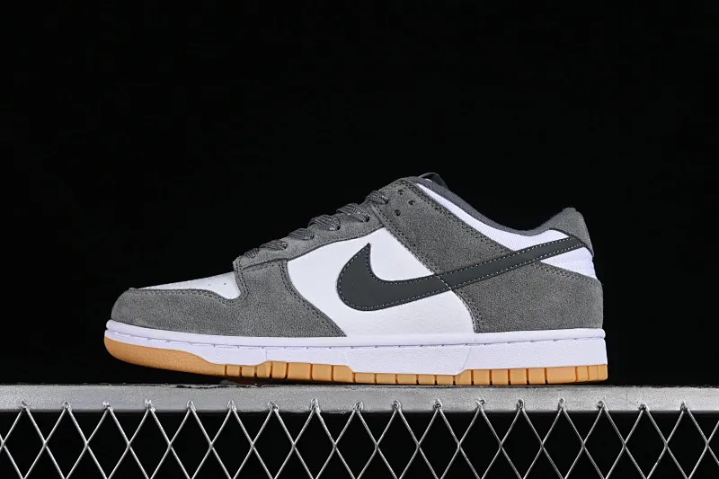 All categories Nk SB Dunk series Nk SB Dunk Low low-top sneakers Nk Dunk Low "Grey Gum" dark gray suede SB low-top casual sports skateboard shoes FV0389-100